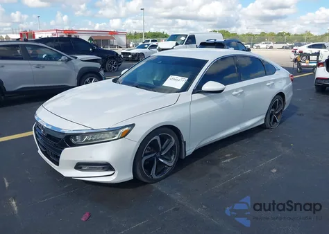 2019 Honda Accord Sport from USA, damaged, VIN 1HGCV1F37KA130085